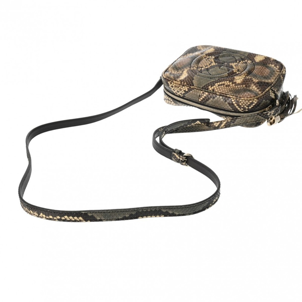 Gucci Python Soho Brown Shoulder Bag - image 4